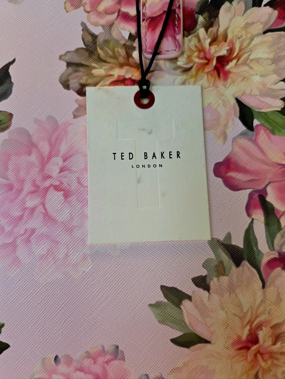 Gorgeous Floral Tote In Pinks And Green By Ted Baker NWT - Picture 5 of 9